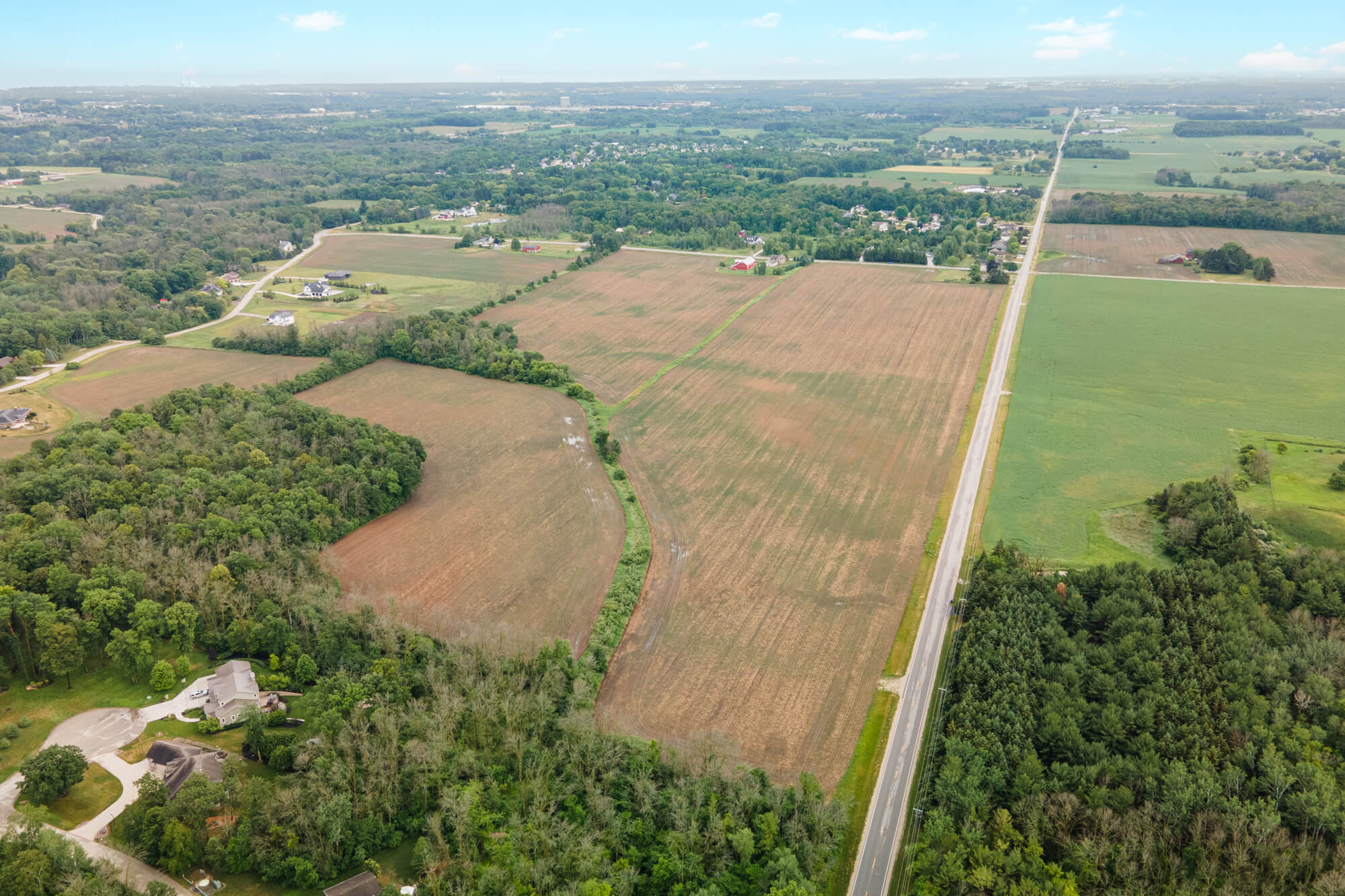 Sheboygan Falls Land For Sale | Rangeline and Woodland Road | Pleasant View Realty